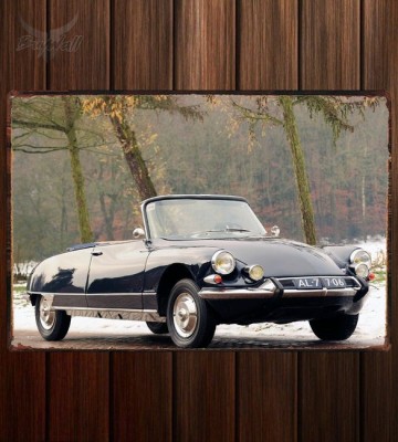 Металлическая табличка Citroen DS 19 Cabriolet 176